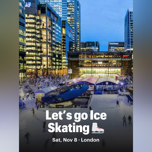 Let’s go Ice Skating ⛸️, Westminster, United Kingdom, Dec 30 2022